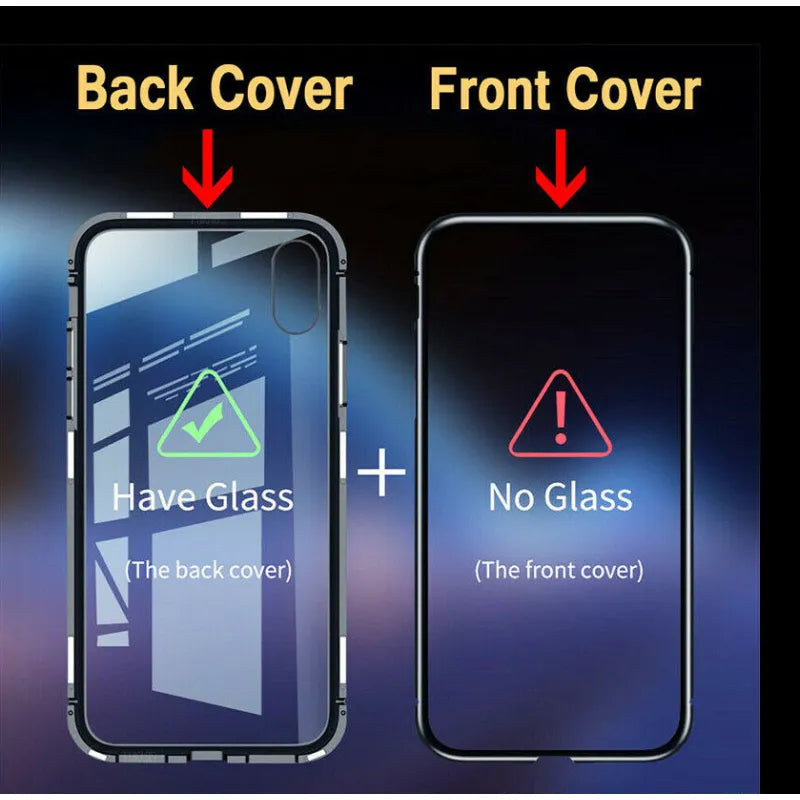 MagnetGrip Glass Screen Case