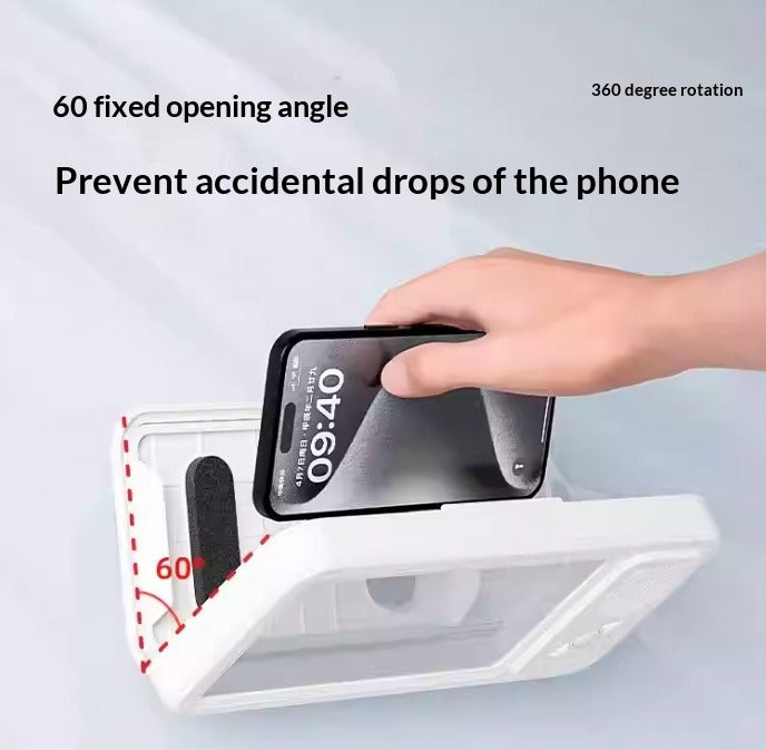 Waterproof Bluetooth Speaker Phone Holder